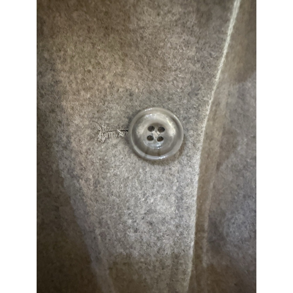 London Fog Women's Pea‎ Coat 3x Wool Blend Tan/Beige NWT MSRP $180 Lined - Picture 5 of 11